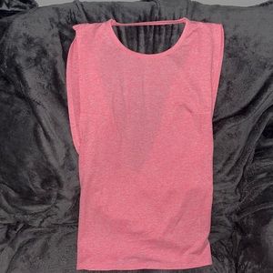 Athletic tank size large. Cross cross back.